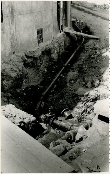 MMH-347-Obras de urbanización en la calle Venancio González_1960 - Fot Flores