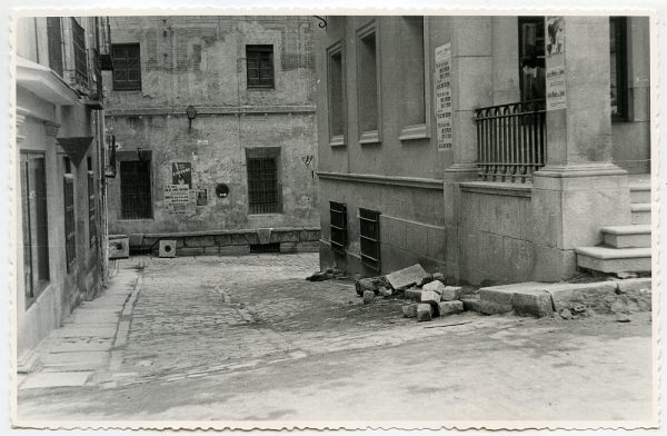 MMH-430-Obras de urbanización de la plaza de Zocodover_1961 - Fot Flores