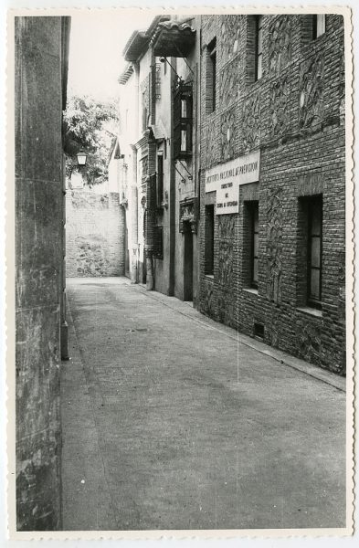 MMH-461-Obras de urbanización en la calle de Recoletos_1961 - Fot Flores