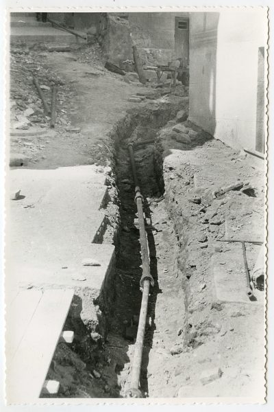 MMH-471-Obras de urbanización en el Corral de la Campana_1961 - Fot Flores