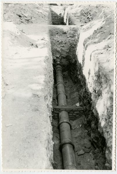 MMH-557-Obras de urbanización en el paseo de Merchán_ ca 1963 - Fot Flores