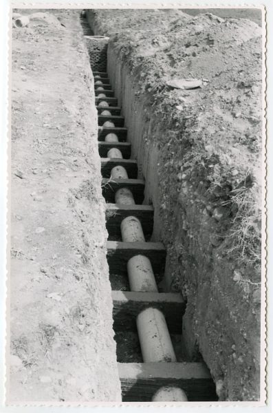 MMH-574-Obras de abastecimiento de agua en paraje desconocido_ca 1963 - Fot Flores