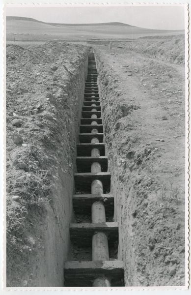 MMH-575-Obras de abastecimiento de agua en paraje desconocido_ca 1963 - Fot Flores