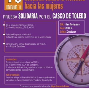 ARRERA NOCTURNA DE ORIENTACIÓN CONTRA LA VIOLENCIA HACIA LAS MUJERES