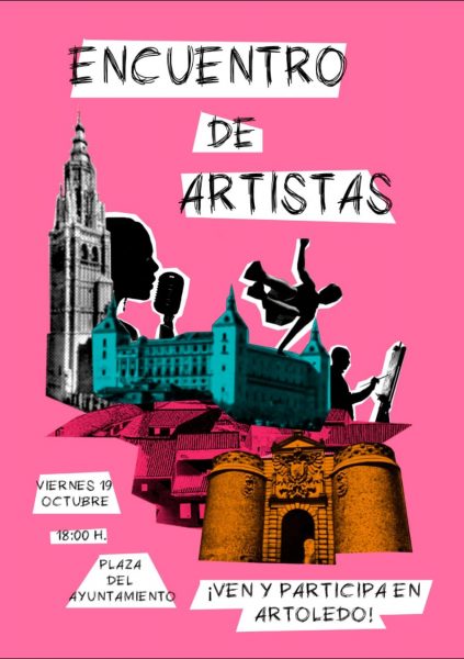 Cartel Encuentro de ARtistas 19 octubre