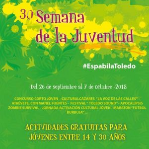 l IV Festival Toledo Sound, la Jornada de Activación Cultural y el Maratón de Booble Football cierran la Semana de la Juventud