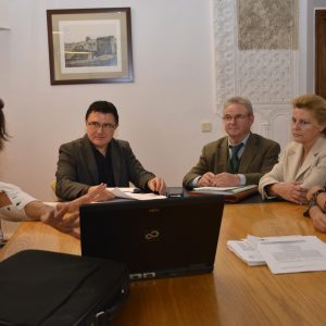 l Gobierno municipal se reúne con el Colegio Oficial de Ingeniería Topográfica para establecer líneas de colaboración