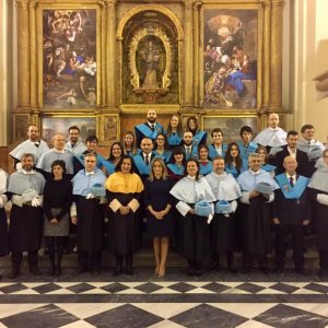 a alcaldesa destaca como madrina de la V promoción de Humanidades el papel decisivo de la UCLM en el Toledo del s. XXI