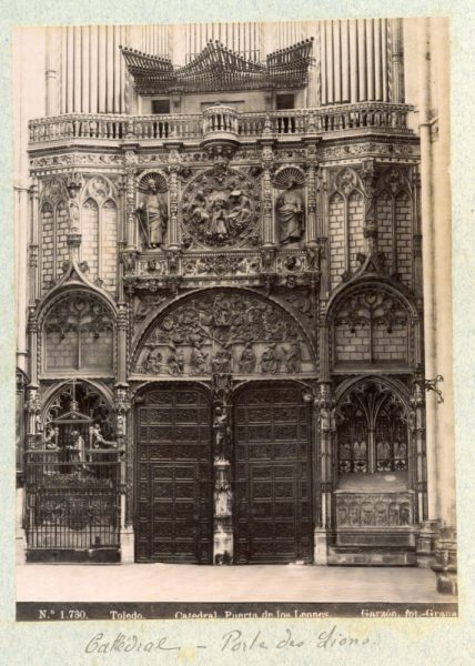 1730 - Toledo. Catedral. Puerta de los Leones