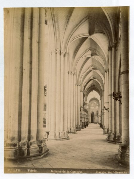 1736 - Toledo. Interior de la Catedral