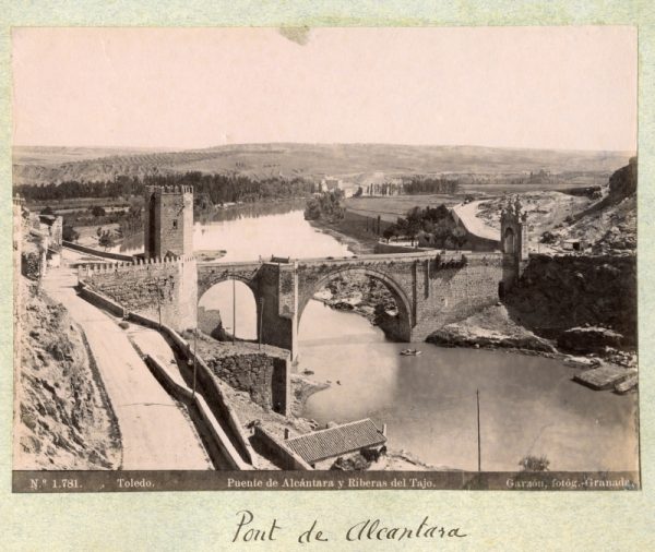 1781 - Toledo. Puente de Alcántara y Riberas del Tajo