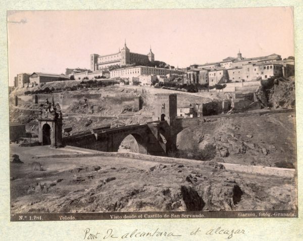 1784 - Toledo. Visto desde el Castillo de San Servando