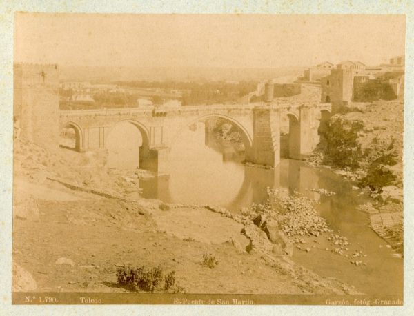 1790 - Toledo. Puente de San Martín