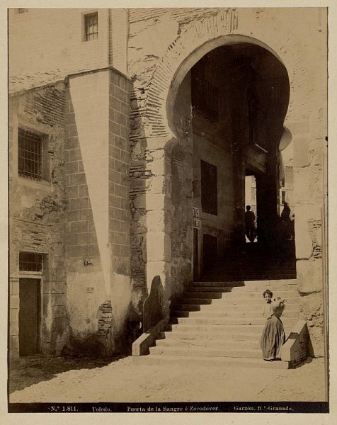 1811 - Toledo. Puerta de la Sangre o Zocodover - Foto de la Biblioteca Nacional