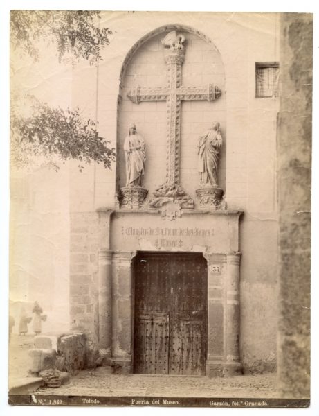 1842 - Toledo. Puerta del Museo [San Juan de los Reyes]