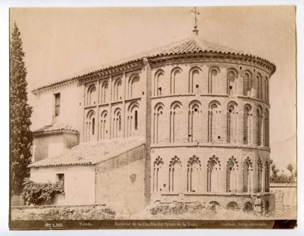 1863 - Toledo. Exterior de la Capilla del Cristo de la Vega