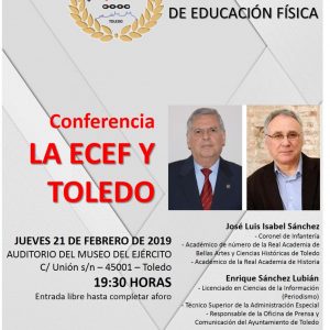 CICLO DE CONFERENCIAS: 1919 – 2019 CENTENARIO ECEF