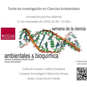 Semana de la Ciencia: Tarde de Investigación en Ciencias Ambientales.