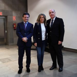 a alcaldesa felicita al Grupo San Román, galardonado con el X Premio Familia Empresaria de Castilla-La Mancha