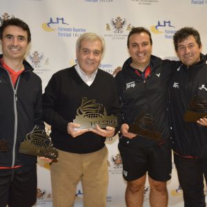 os toledanos Javier Abián, David de la Cruz y Miguel Ángel Polo logran trofeo en el V Circuito Nacional Senior de Bádminton ‘Ciudad de Toledo&#