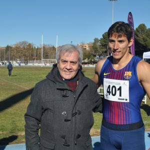 l Ayuntamiento respalda el VII Control de Marcas del Club de Atletismo ‘San Ildefonso’, inicio de temporada de Lucas Búa