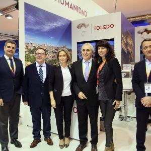 a alcaldesa anuncia en Fitur la adhesión de Toledo a Saborea España para potenciar y promocionar la oferta gastronómica