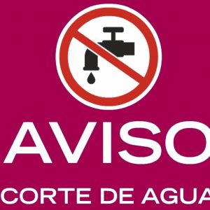 revistos dos cortes de suministro de agua para este lunes 14 en Santa Bárbara y San Bernardo
