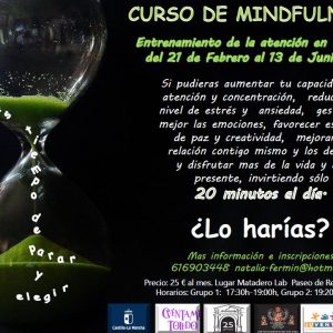 Curso de formación  de Mindfulness