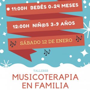 TALLER MUSICOTERAPIA EN FAMILIA