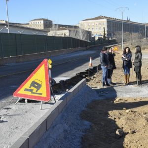 a recuperación de la Cuesta de San Servando para la ciudadanía como vía para paseo y deporte avanza conforme al plan de obra