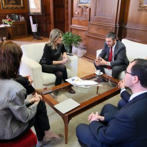 a alcaldesa traslada su apoyo a la Federación Española de Diabetes que celebrará su III Congreso Nacional en Toledo