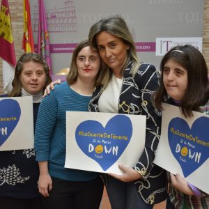 l Ayuntamiento colabora en la Semana de las Personas con Síndrome de Down que lleva por lema ‘La suerte de tenerte’