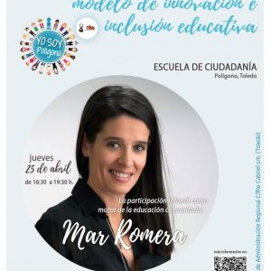 DUCACION COMUNITARIA COMO MODELO DE INNOVACION E INCLUSION EDUCATIVA. 25 Abril.