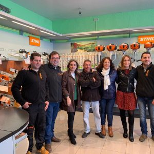 ilagros Tolón visita en el Polígono las nuevas instalaciones de ‘Cabello máquinas y equipos’ con más de tres décadas de trayectoria