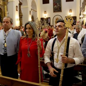 ilagros Tolón acompaña a la Hermandad del Rocío de Toledo en su tradicional romería a La Peraleda