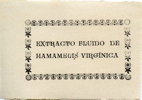 222_Extracto Fluido de Hamamelis Virgínica