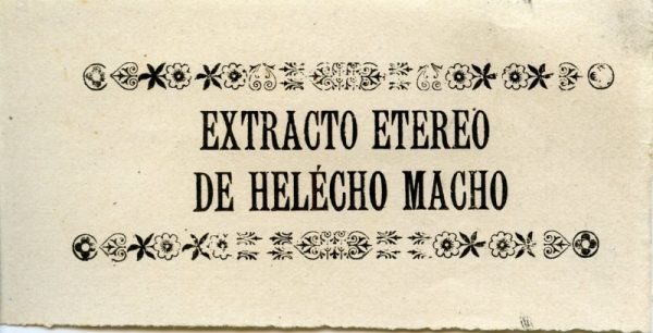 229_Extracto Etéreo de Helecho Macho