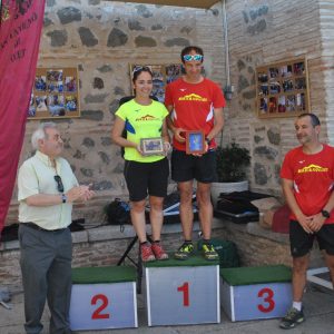 ván Hernández y Susana Montoro, ganadores absolutos del I Trail del Valle impulsado con la colaboración del Ayuntamiento