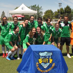 l Ayuntamiento participa en la entrega de trofeos de la Copa de Plata de Fútbol Femenino con la que culmina el X Torneo Corpus
