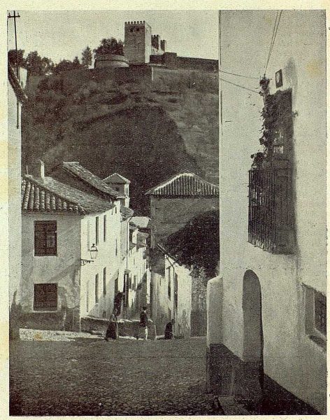 023_TRA-1930-283-284-La Alhambra desde el Albaicín-Foto Milhos