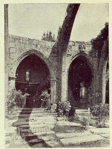 048_TRA-1930-285-286-Pontevedra, ruinas de Santa María de Camdador