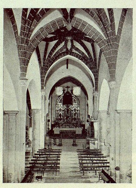 098_TRA-1929-265-Illescas, iglesia de Santa María, interior-Foto Aguilar