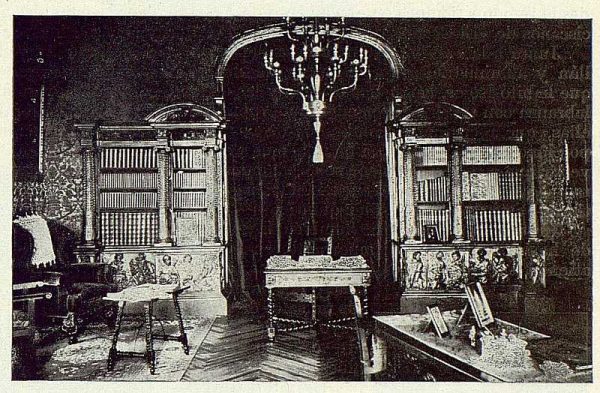 112_TRA-1922-184-Palacio del Castañar, biblioteca