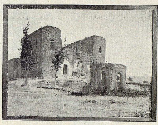 180_TRA-1921-175 - Cuadro El Castillo de Galiana de Pedro Román