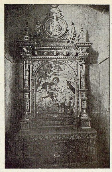 262_TRA-1925-216-Talavera, Museo Ruiz de Luna, altar de la capilla