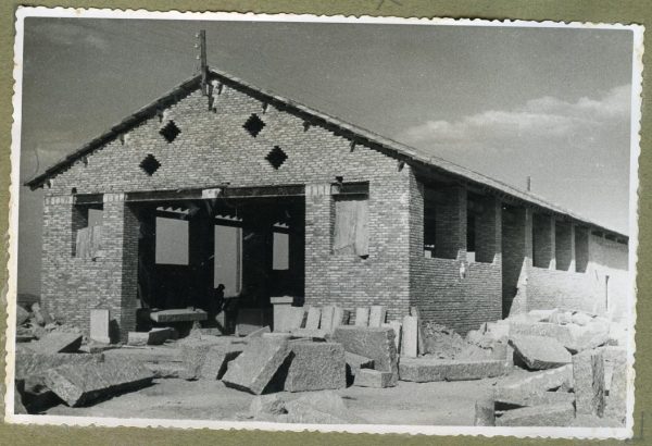 Año 1945-08-28 - Edificios auxiliares - Taller de cantería