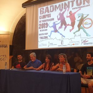 l Gobierno municipal participa en la clausura del Campus de Tecnificación de Bádminton impulsado por el Ayuntamiento
