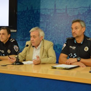 ispositivo de tráfico Vuelta Ciclista a España
