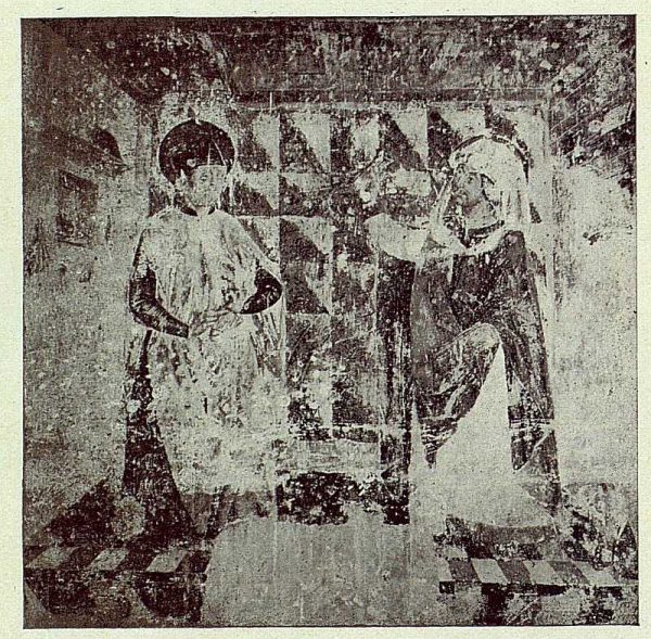1011_TRA-1922-187-Barcience, frescos de la iglesia-Foto Vegue