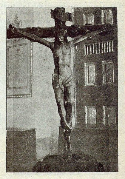 119_TRA-1921-174-Cristo en la Sacristía de la Iglesia de Santo Tomé